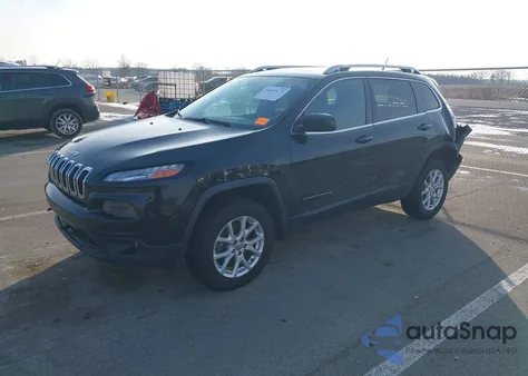 2015 Jeep Cherokee Latitude из США, поврежденный, VIN 1C4PJMCS8FW642035